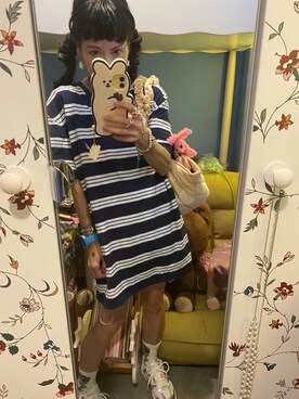 「freckleseoul」｜Y🐻N🎸さん（レディース・153cm）の夏コーディネート