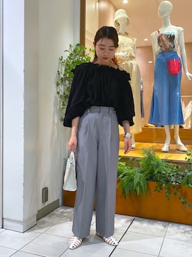 オフショルダー の人気ファッションコーディネート 髪型 ロングヘアー Wear