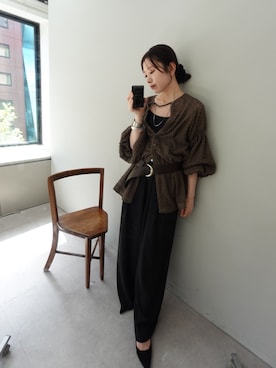 「mystic（ミスティック）のアイテム」を使った、やっすーさん（骨格ウェーブ・レディース・158cm）の夏コーディネート