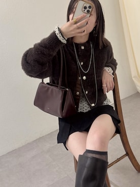 やっすーさん（骨格ウェーブ・レディース・158cm）の秋コーディネート