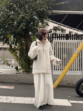 やっすーさん（骨格ウェーブ・レディース・158cm）の秋コーディネート