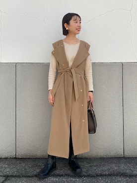 やっすーさん（レディース・158cm）の秋コーディネート