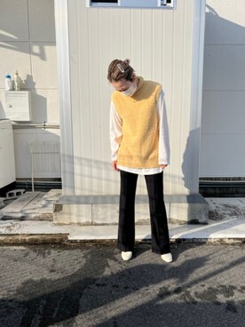 m&mさん（レディース・160cm）の冬コーディネート