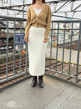 m&mさん（レディース・160cm）の冬コーディネート