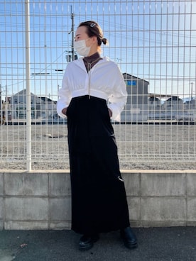 「HELK（ヘルク）のアイテム（ワンピース/ドレス）」を使った、m&mさん（レディース・160cm）の冬コーディネート
