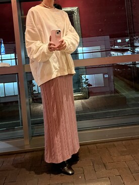 m&mさん（レディース・160cm）の冬コーディネート