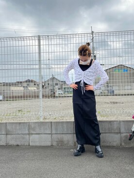 「HELK（ヘルク）のアイテム（ワンピース/ドレス）」を使った、m&mさん（レディース・160cm）の春コーディネート
