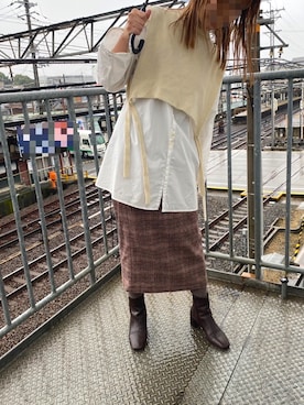 m&mさん（レディース・160cm）の冬コーディネート