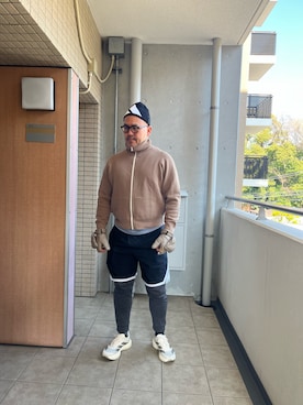 「adidas（アディダス）のアイテム（帽子）」を使った、kenjiMさん（メンズ・177cm）の春コーディネート