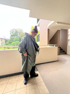 「アイテム（モッズコート）」を使った、kenjiMさん（メンズ・177cm・50代）の秋コーディネート