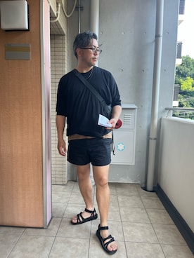 「アイテム（タンクトップ）」を使った、kenjiMさん（メンズ・177cm・50代）の夏コーディネート