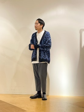 S.FUJITANIさん（メンズ・169cm）の春コーディネート