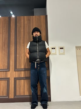 「DANKE SCHON（ダンケシェーン）のアイテム（その他アウター）」を使った、平賀　健将さん（メンズ・172cm）の秋コーディネート