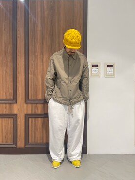 「DANKE SCHON（ダンケシェーン）のアイテム（その他アウター）」を使った、平賀　健将さん（メンズ・172cm）の秋コーディネート