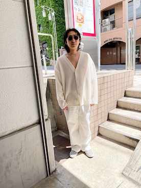 「DANKE SCHON（ダンケシェーン）のアイテム（パンツ）」を使った、平賀　健将さん（メンズ・172cm）の春コーディネート