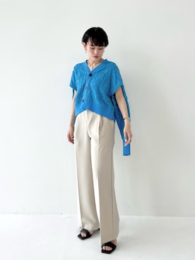 ヤマサキさん（レディース・157cm）の春コーディネート