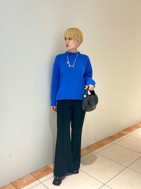 ヤマサキさん（レディース・157cm）の秋コーディネート