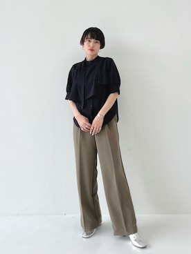 ヤマサキさん（レディース・157cm）の春コーディネート