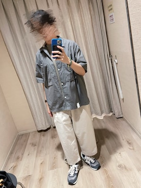 「newbalance574」｜YTさん（メンズ・161cm）の夏コーディネート