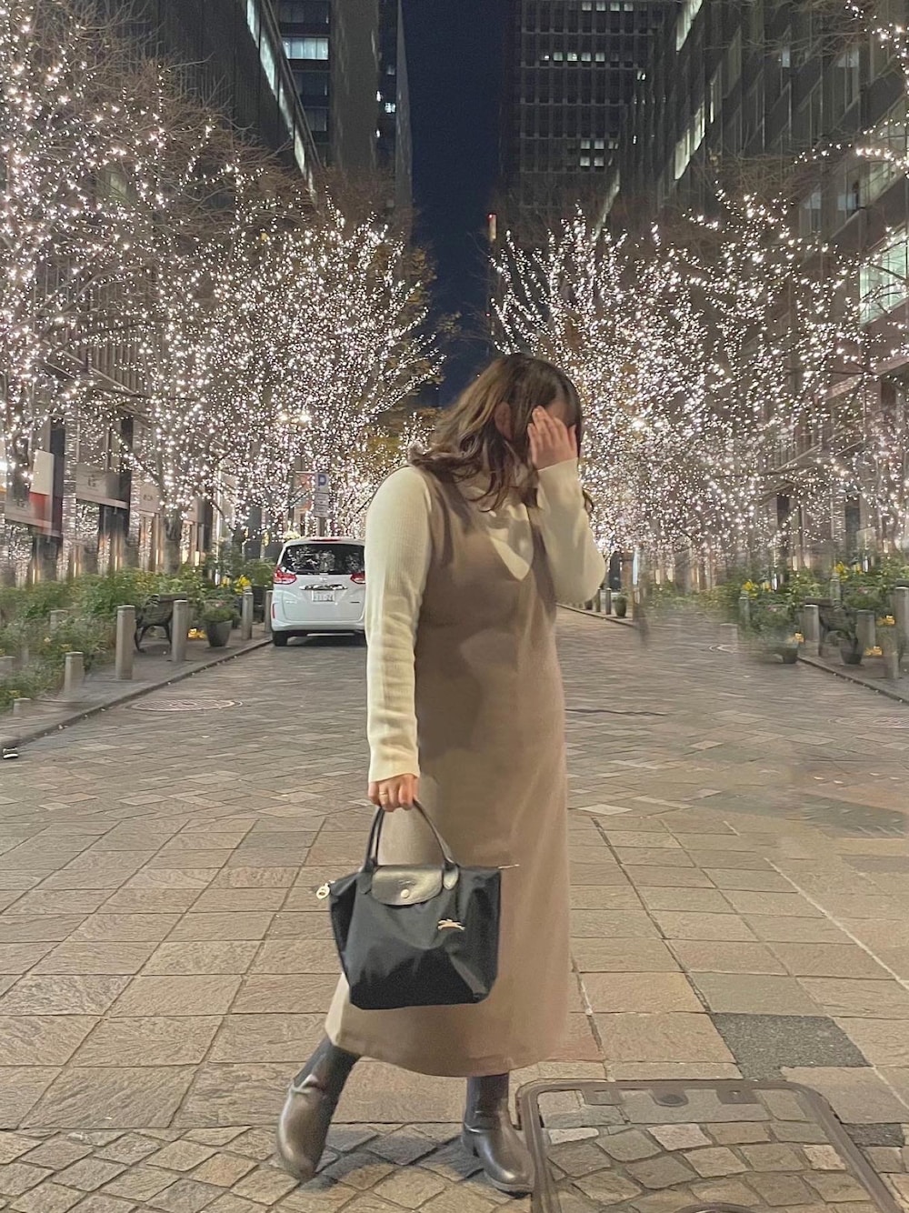 のい。|LONGCHAMPのハンドバッグを使ったコーディネート - WEAR