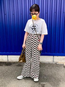 「PHEENY（フィーニー）のアイテム」を使った、さ。さん（レディース・147cm）の春コーディネート