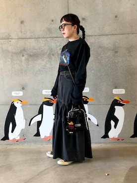 「OUTDOOR PRODUCTS（アウトドアプロダクツ）のアイテム」を使った、さ。さん（レディース・147cm）の春コーディネート