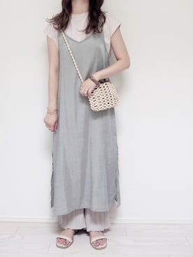 miki☺︎♡さん（レディース・160cm）の夏コーディネート