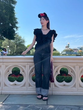 「one after another NICE CLAUP（ワンアフターアナザーナイスクラップ）のアイテム」を使った、ややさん（レディース・170cm）の秋コーディネート