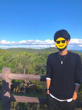 「COMME　CA COMMUNE（コムサコミューン）のアイテム」を使った、sekkotaidesさん（メンズ・170cm）の秋コーディネート