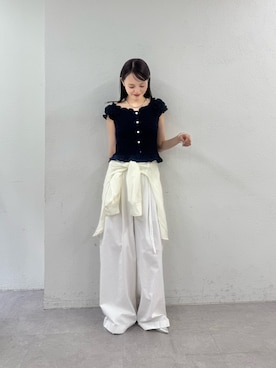 森川小百合さん(レディース・163cm)の夏コーディネート