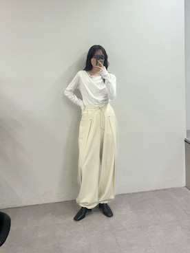 森川小百合さん(レディース・163cm)の冬コーディネート
