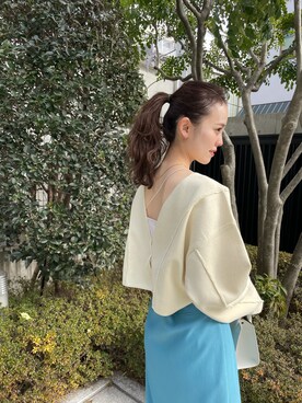 森川小百合さん(レディース・163cm)の冬コーディネート