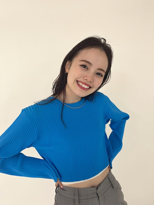 カラー展開豊富】モヘアショートニット | mystic(ミスティック