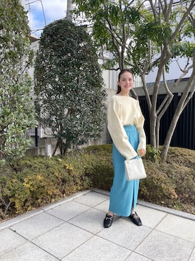 森川小百合さん(レディース・163cm)の冬コーディネート