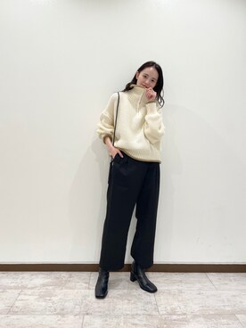 森川小百合さん（レディース・163cm）の秋コーディネート