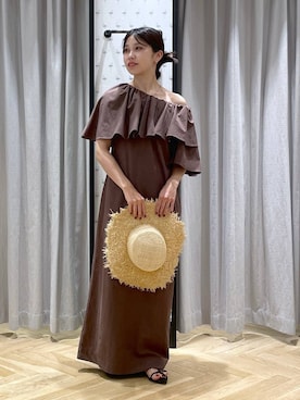 「アイテム（サンダル）」を使った、mihoさん（レディース・157cm・20代）の夏コーディネート