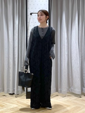 「アイテム（パンプス）」を使った、mihoさん（レディース・157cm・20代）の春コーディネート