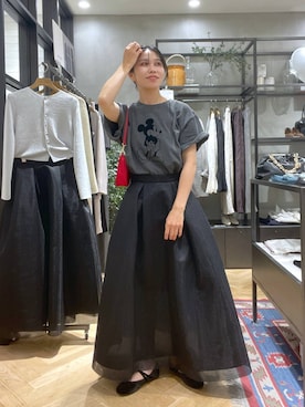 「A part by（アパートバイ）のアイテム」を使った、mihoさん（レディース・157cm）の夏コーディネート