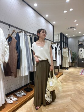 「apart by lowrys」｜mihoさん（レディース・157cm）の春コーディネート