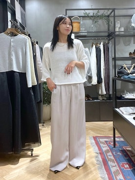 「アイテム（パンプス）」を使った、mihoさん（レディース・157cm・20代）の夏コーディネート
