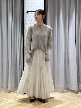 「アイテム（パンプス）」を使った、mihoさん（レディース・157cm・20代）の春コーディネート