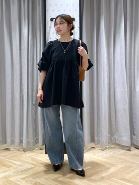 「アイテム（パンプス）」を使った、mihoさん（レディース・157cm・20代）の春コーディネート