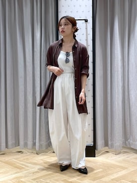 「アイテム（パンプス）」を使った、mihoさん（レディース・157cm・20代）の春コーディネート