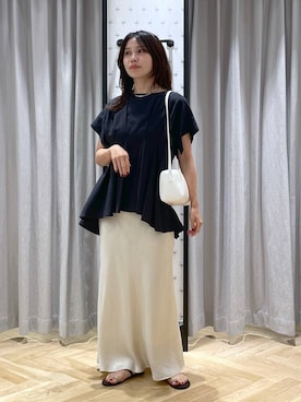 「A part by（アパートバイ）のアイテム」を使った、mihoさん（レディース・157cm）の夏コーディネート