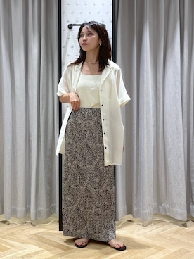 「A part by（アパートバイ）のアイテム」を使った、mihoさん（レディース・157cm）の夏コーディネート
