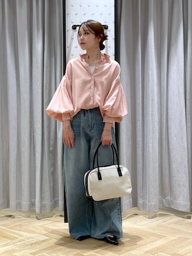 「アイテム（パンプス）」を使った、mihoさん（レディース・157cm・20代）の春コーディネート