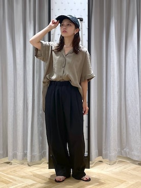 「A part by（アパートバイ）のアイテム」を使った、mihoさん（レディース・157cm）の夏コーディネート