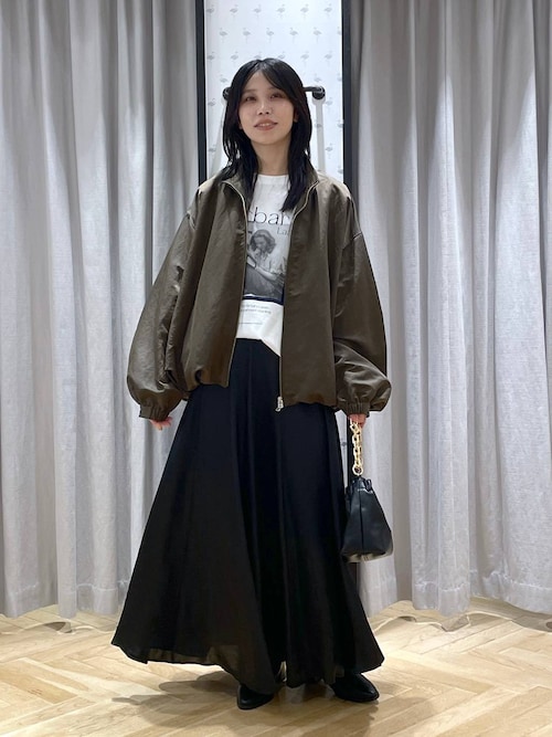 セットアップ対応】ナイロンバルーンブルゾン（ブルゾン）｜A part by