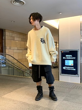 「ISAMU KATAYAMA BACKLASH（イサムカタヤマバックラッシュ）のアイテム（シューズ）」を使った、Takuto Itouさん（メンズ・170cm）の夏コーディネート