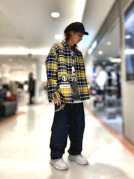 「backlash」｜「アイテム（スウェット）」を使った、Takuto Itouさん（メンズ・170cm）の冬コーディネート